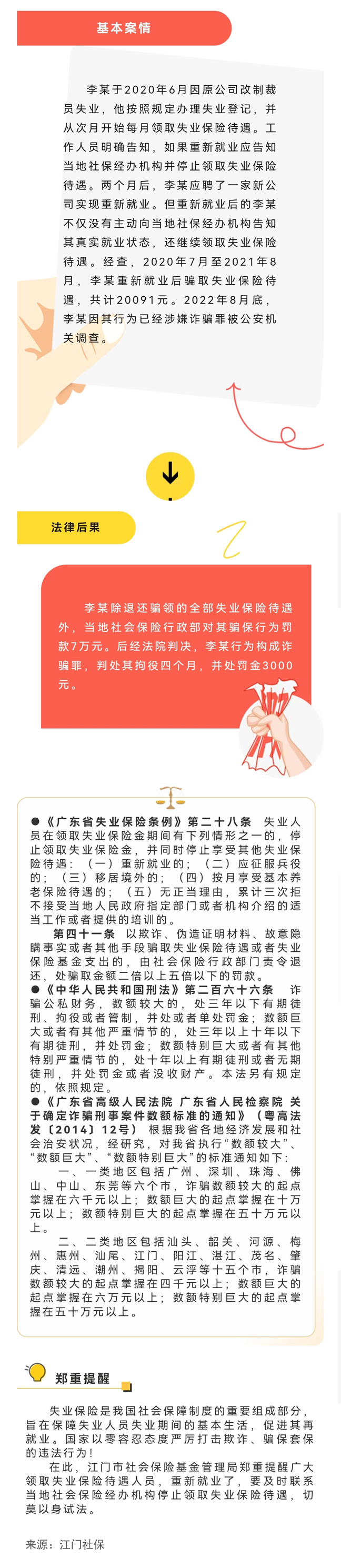（缩小）重新就业不及时停止领取失业保险待遇，后果很严重！.jpg