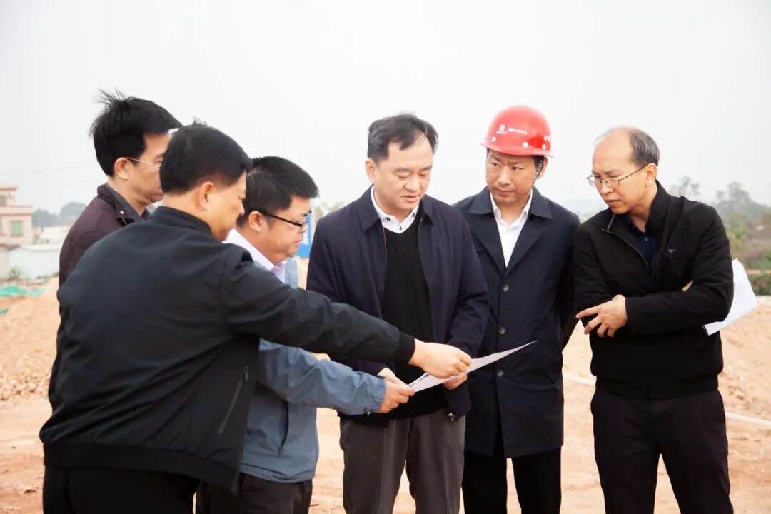 区委主要领导督导调研重点项目建设情况