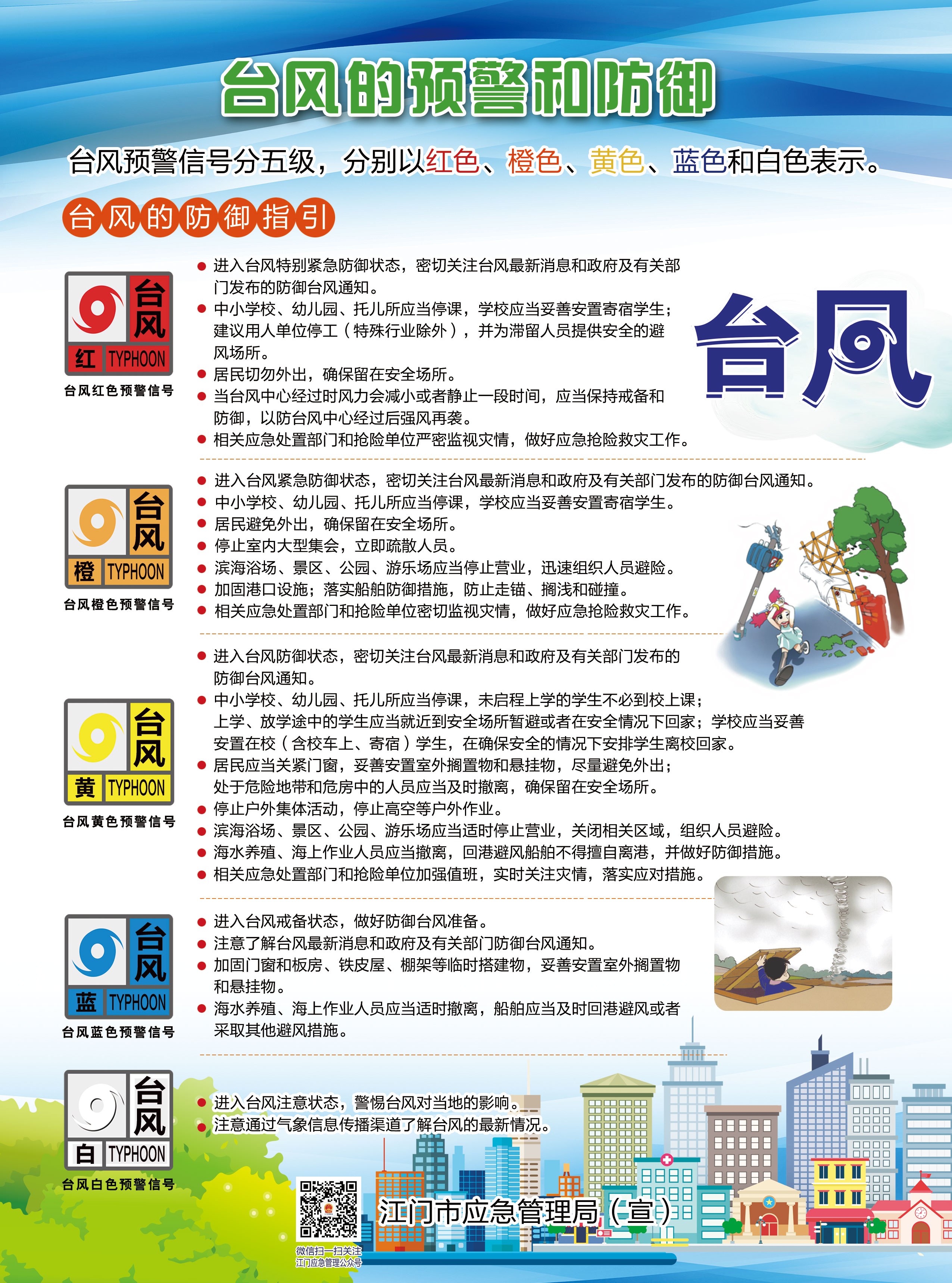 应急知识宣传——台风的预警和防御